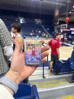 🔥🏀One Piece Monkey.D.Luffy US College Basketball Promo Card PRESALE🏀🔥 - Image 1