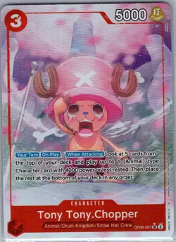 Tony Tony.Chopper (Alt Art) OP08-007 English Two Legends - One Piece Card - NM - Image 1