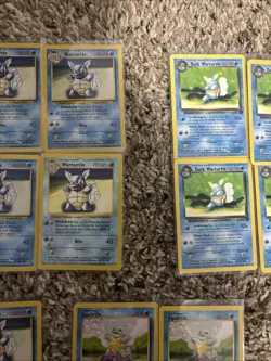Pokemon Vintage Squirtle Evolution Line Lot Of 24 Cards MP-NM Base Set, TR 27 - Image 5