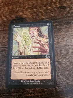 Duress Urza's Saga Common Card MTG Magic the Gathering - Image 1