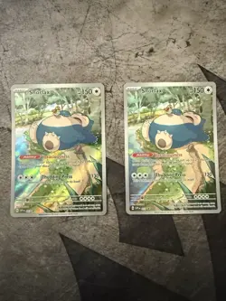 Lot Of 2 Snorlax 051 Sv: Scarlet & Violet Promo Cards Holo - Image 1