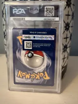 1999 Base Set Pokemon TCG Gastly 1st Edition Shadowless Card #50 PSA 10 - Image 2