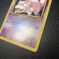 Sabrina's Slowpoke 095/132 Gym Heroes First Edition Pokemon Card Mint Condition - Image 3