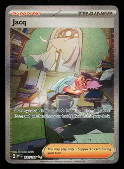 Jacq 250/198 Special Illustration Rare Scarlet & Violet Base Set Pokemon Card - Image 1