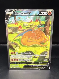Pokemon TCG Charizard v SWSH260 Sword & Shield Promo Card - Image 1