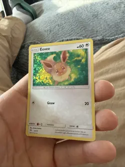 Pokemon Eevee Holo Promo Card 12/12 McDonald's 2019 - Image 1