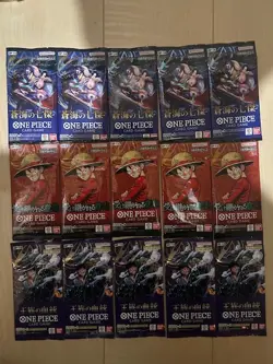 One Piece Card Game Inherited Will etc A total of 15 packs - Image 1
