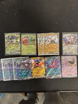 Pokemon TCG EX Cards Lot Of 14 Double Rare Cards All Pack Fresh NM - Image 1