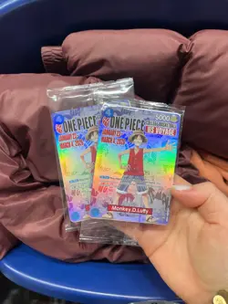 One Piece CCG Monkey.D.Luffy College Basketball Trading Card - Image 1