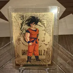 Dragon Ball Z 1998 Trading Cards Series GOLD Foil GOKU G1 - Image 1