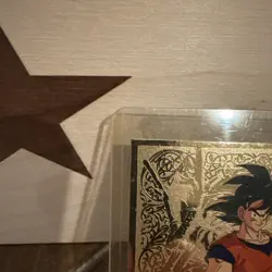 Dragon Ball Z 1998 Trading Cards Series GOLD Foil GOKU G1 - Image 2