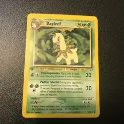 Bayleef 28/111 Neo Genesis First Edition Pokemon Card Mint Condition - Image 1