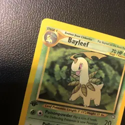 Bayleef 28/111 Neo Genesis First Edition Pokemon Card Mint Condition - Image 5