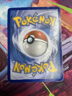 Pokemon TCG: PIKACHU EX- XY124 holo card DAMAGED - Image 3