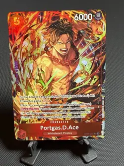 Portgas.D.Ace (Illustration Box Vol.5) ST15-005 One Piece Promotion Cards Foil - Image 1
