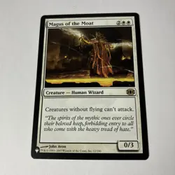 Magus of the Moat - LP MTG Mystery Booster Magic Card - Image 1