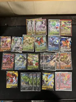 Pokemon TCG V Cards Lot Of 25 Ultra Rare Cards All Pack Fresh NM - Image 1