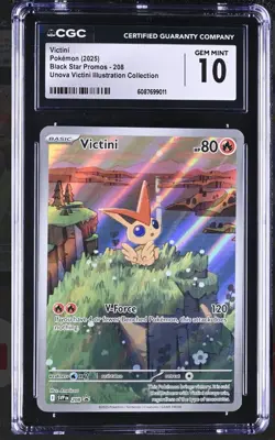 CGC 10 Victini 208 Sv: Scarlet & Violet Promo Cards Holo - Image 1
