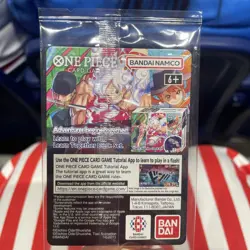 One Piece Monkey D. Luffy US Voyage College Basketball Promo Card Rutgers SEALED - Image 2