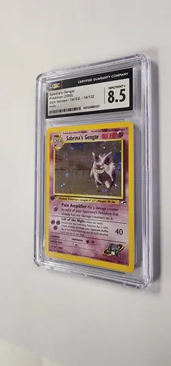CGC 8.5 Pokemon Card: Sabrina's Gengar 14/132 1st Edition (With Swirl) Holo - Image 2