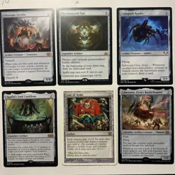 Magic the Gathering good Artifact Lot Commander 6 Cards Mtg Nm - Image 1