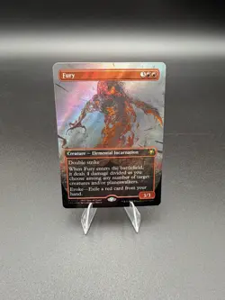 1x MTG Fury (Borderless) (Textured Foil) - Special Guests (SPG) (MH3) #52 - Image 1