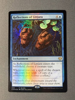 MTG Magic KHM Kaldheim - Reflections of Littjara 73/285 Holo Foil - NM - Image 1