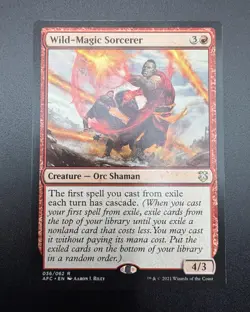 Commander: Adventures in the Forgotten Realms #36 Wild-Magic Sorcerer; NM - Image 2