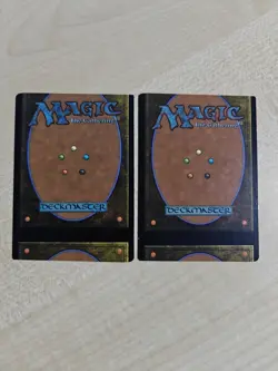 MTG Misprint Mountain / Swamp, Mountain / Forest Miscut - Image 2