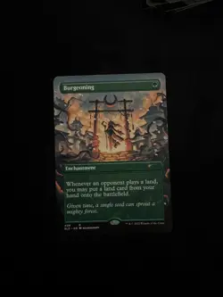 MTG Burgeoning (Borderless) Secret Lair Drop- NM Regular - Image 1