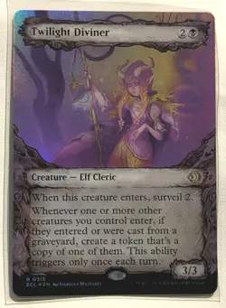 Twilight Diviner (Showcase) Lorwyn Eclipsed Foil - MTG RARE - Image 1