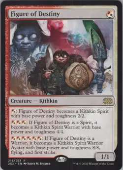 Figure of Destiny NM Double Masters 2022 Magic The Gathering - Image 1