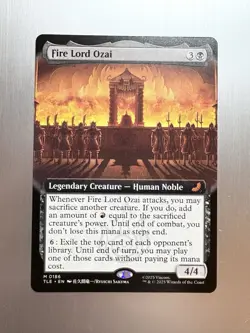 Fire Lord Ozai - 186 - MTG Avatar: The Last Airbender - Mythic - Extended Art - Image 1