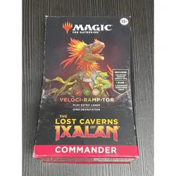 Magic The Gathering Lost Caverns of Ixalan Veloci-Ramp-Tor Commander Deck - Image 1