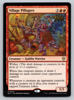 Village Pillagers - Commander: Lorwyn Eclipsed MTG - BC - Image 1