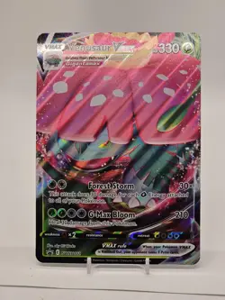 Venusaur VMAX SWSH102 JUMBO Black Star Promo Pokemon Card Oversized 2021 - Image 1