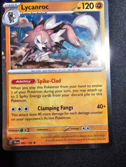 Lycanroc 85/159 - Cosmos Holo Promo - Journey Together - Pokemon TCG - NM - Image 1