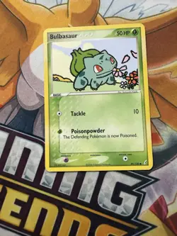 Pokemon TCG Bulbasaur EX Crystal Guardians 45/100 Regular Common - Image 1