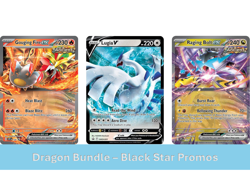 4X Pokemon Booster Packs + Promo, Dragon Bundle, Crown Zenith, Obsidian, Lot 13 - Image 3