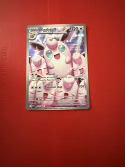 Wigglytuff 105/094 Illustration Rare Holo Me02 Phantasmal Flames Pokemon NM - Image 1