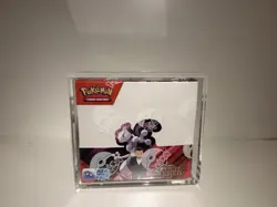 Pokemon Destined Rivals Booster Box Sealed with Acrylic Case - Image 1