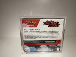 Pokemon Destined Rivals Booster Box Sealed with Acrylic Case - Image 3