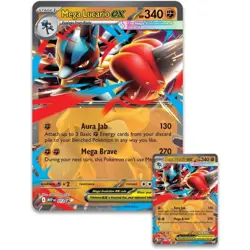 Pokemon TCG Mega Lucario ex Premium Figure Collection Box Factory Sealed - Image 2