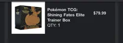 Pokemon TCG Shining Fates Elite Trainer Box [BNIB] - Image 2