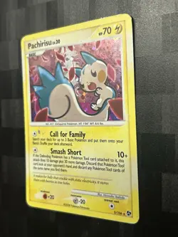 Pokemon TCG Pachirisu LV.30 Holo Card 5/106 Great Encounters 2008 MP - Image 3