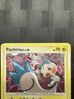 Pokemon TCG Pachirisu LV.30 Holo Card 5/106 Great Encounters 2008 MP - Image 4