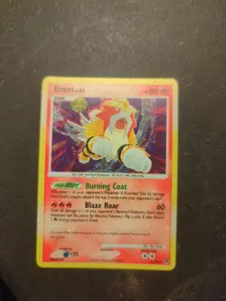 Entei - 4/132 - Holo Rare Diamond & Pearl Secret Wonders Pokemon - Image 1
