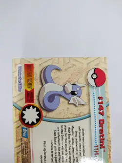 2000 Topps Pokemon TV Animation Edition Series 3 Non Holo #147 Dratini - Image 4