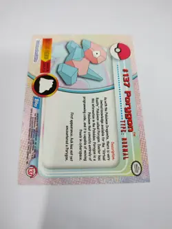 2000 Topps Pokemon TV Animation Edition Series 3 Non Holo #137 Porygon - Image 4