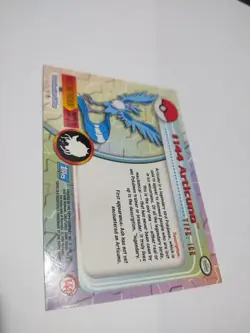 Mint 2000 Topps Pokemon TV Animation Edition Series 3 Non Holo #144 Articuno - Image 3